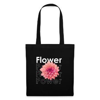 Flower Power - Tote Bag - black - Front