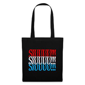Gestört SIUUU!!! - Stoffbeutel - Schwarz - Vorne