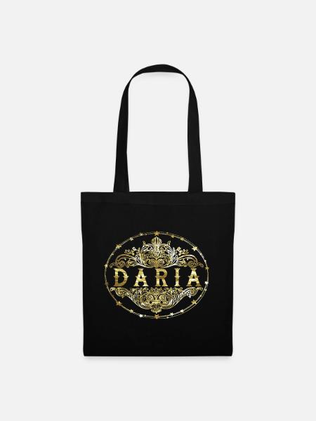 Daria - Stoffbeutel - Schwarz