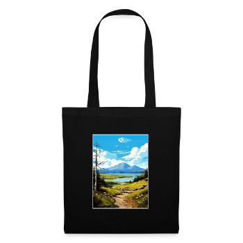 Kodiak National Wildlife Refuge Alaska Souvenir - Stoffbeutel - Schwarz - Vorne