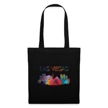 Las Vegas - Stoffbeutel - Schwarz - Vorne