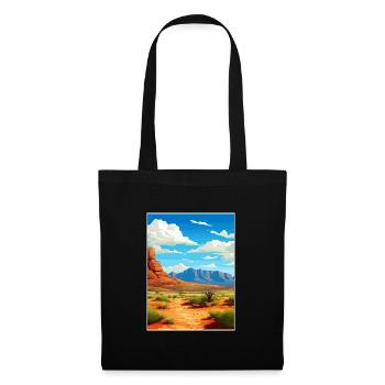 Guadalupe Mountains Nationalpark Reiseplakat - Stoffbeutel - Schwarz - Vorne