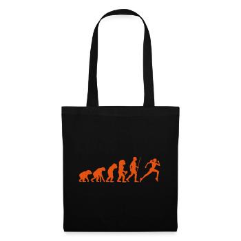 Evolution Joggerin - Stoffbeutel - Schwarz - Vorne