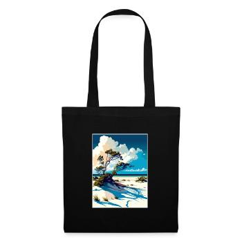 Gulf Islands National Seashore Florida Souvenir - Stoffbeutel - Schwarz - Vorne