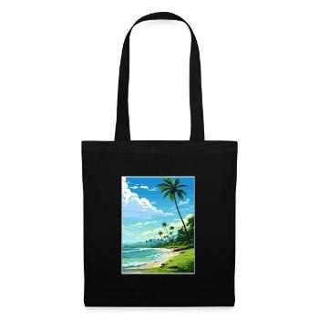 Osa Halbinsel Costa Rica Vintage Reiseposter WPA - Stoffbeutel - Schwarz - Vorne