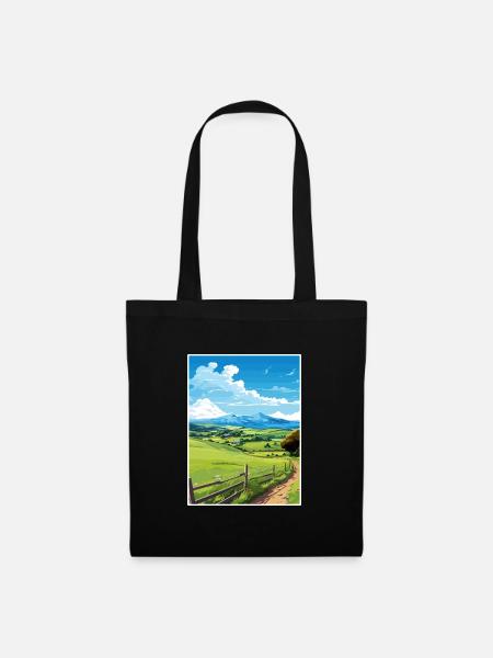 Havelock Nord-Neuseeland Vintage-Reiseposter - Stoffbeutel - Schwarz