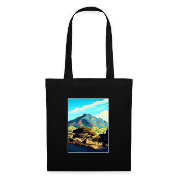 Mount Diablo State Park Kalifornien Reiseposter - Stoffbeutel - Schwarz - Vorne