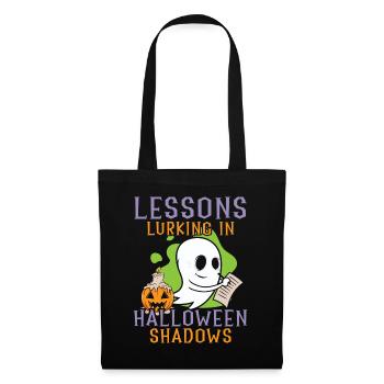 Lektionen, die in Halloween-Schatten lauern Hallow - Stoffbeutel - Schwarz - Vorne