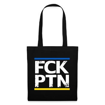 FCK PTN - Stoffbeutel - Schwarz - Vorne