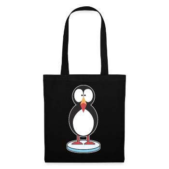 Puffin Papageitaucher Papageientaucher - Stoffbeutel - Schwarz - Vorne