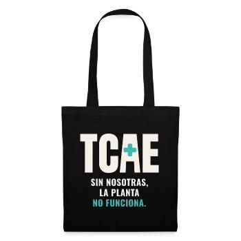 TCAE - Stoffbeutel - Schwarz - Vorne