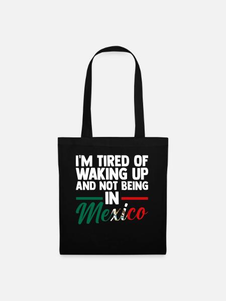 Mexican Mexico - Stoffbeutel - Schwarz