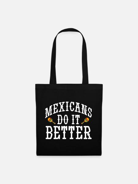 Mexican Mexico - Stoffbeutel - Schwarz