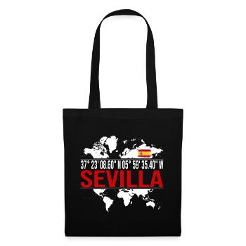 Sevilla - Stoffbeutel - Schwarz - Vorne