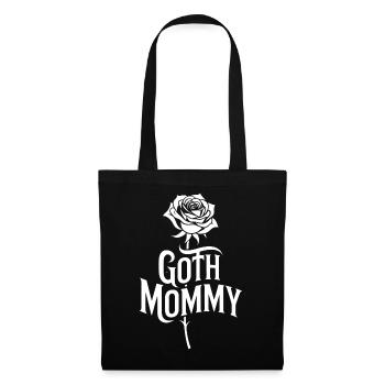 Goth Mommy Rose Emblem T-Shirt - Stoffbeutel - Schwarz - Vorne