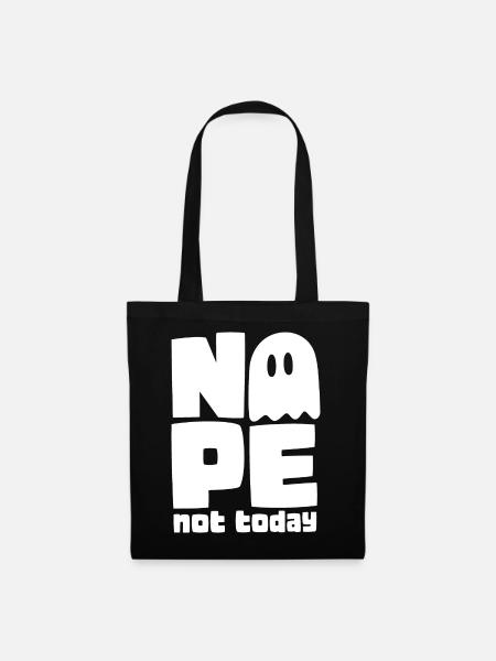 Geist – Nope Not Today - Stoffbeutel - Schwarz