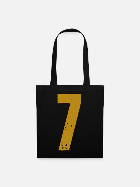 7 - Stoffbeutel - Schwarz