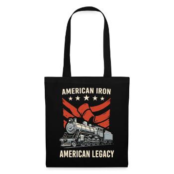 American Iron American Legacy Lokomotive - Stoffbeutel - Schwarz - Vorne