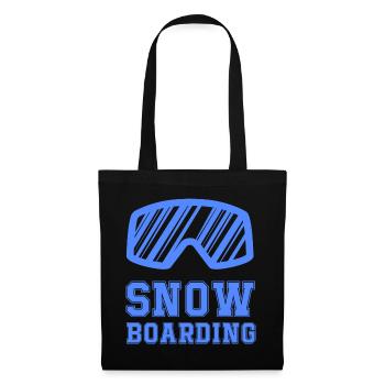 Snowboard Goggle Crest - Stoffbeutel - Schwarz - Vorne