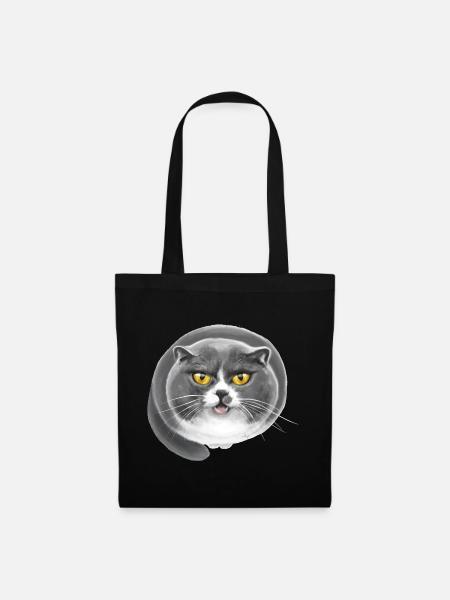 Kater Whopper - Stoffbeutel - Schwarz