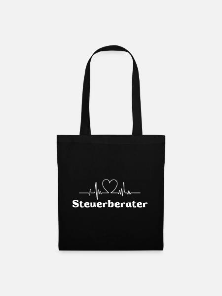 Steuerberater - Stoffbeutel - Schwarz