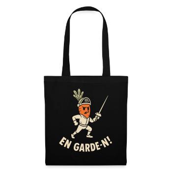 En garde-n - Stoffbeutel - Schwarz - Vorne