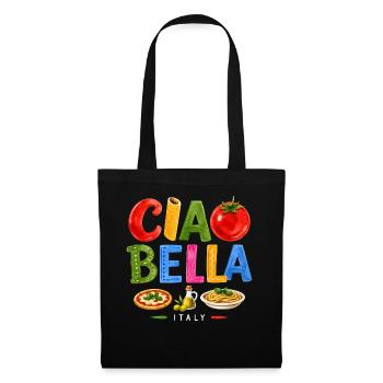 Ciao Bella - Stoffbeutel - Schwarz - Vorne