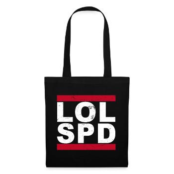 LOL SPD - Stoffbeutel - Schwarz - Vorne
