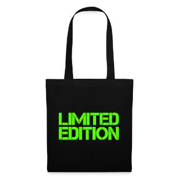 Begrenzte Auflage Limited Edition - Stoffbeutel - Schwarz - Vorne