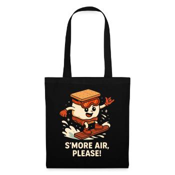 S’more air, please - Stoffbeutel - Schwarz - Vorne
