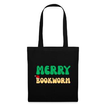 Lese-Tote-Tasse Ästhetisches Buch-Nerd-Geschenk - Stoffbeutel - Schwarz - Vorne