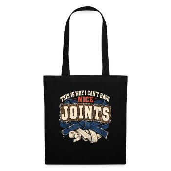 Brazilian Jiu Jitsu BJJ I Cant Have Nice Joints - Stoffbeutel - Schwarz - Vorne