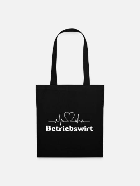 Betriebswirt - Stoffbeutel - Schwarz