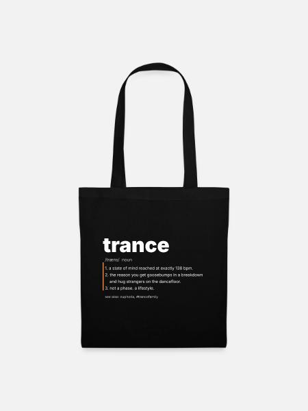 Trance Definition - Not A Phase - Stoffbeutel - Schwarz
