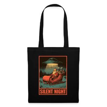 Silent Night Aliens - Stoffbeutel - Schwarz - Vorne