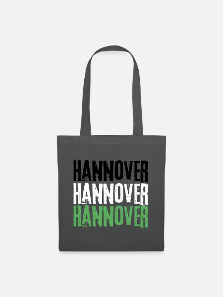 Hannover - Stoffbeutel - Graphite