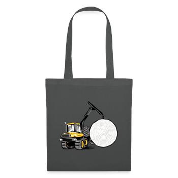 Spediteur T-Shirts, Hoodies, Geschenke - Stoffbeutel - Graphite - Vorne