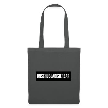 Unschubladisierbar - Stoffbeutel - Graphite - Vorne
