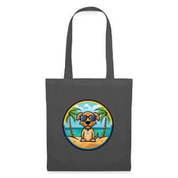 Pointer Dog Breed Cartoon Sunglasses Beach - Tote Bag - graphite grey - Front