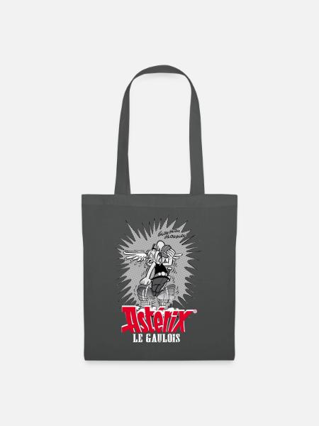 Asterix & Obelix - Asteriy Dynamics - Tote Bag - graphite grey
