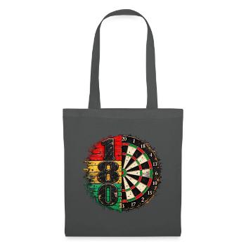 180 Dartboard Fusion - Stoffbeutel - Graphite - Vorne