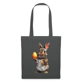 Hase - Stoffbeutel - Graphite - Vorne