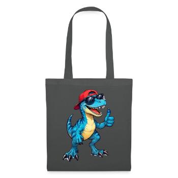 dino-like - Stoffbeutel - Graphite - Vorne