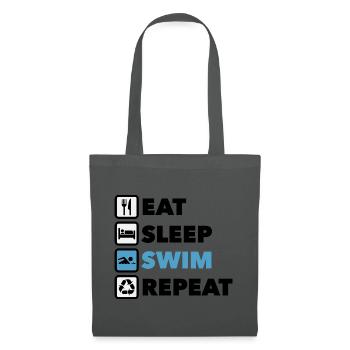 SWIM Active Living: Sportikonen - Stoffbeutel - Graphite - Vorne