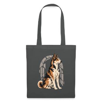 Canaan Dog - Stoffbeutel - Graphite - Vorne