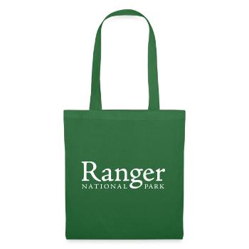 Ranger im Nationalpark – Wildhüter - Stoffbeutel - Fichte - Vorne