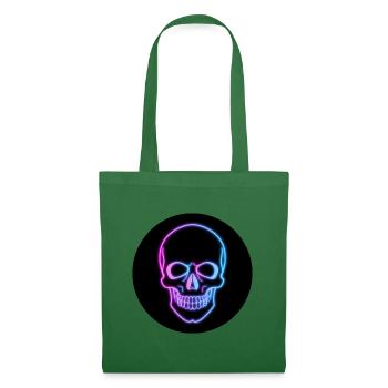 Neon Skull - Stoffbeutel - Fichte - Vorne