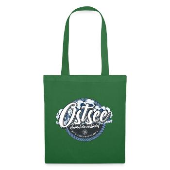 Ostsee Shirt bedruckt in top Markenqualität - Stoffbeutel - Fichte - Vorne