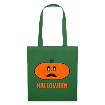 HALLOWEEN. KÜRBIS. HALLOWEEN-KÜRBIS - Stoffbeutel - Fichte - Vorne