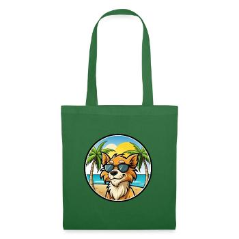 Grand Griffon Vendeen Hunderasse Cartoon Sonnenbrille - Stoffbeutel - Fichte - Vorne